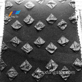 Tissu jacquard polyester fokuro avec noir formel